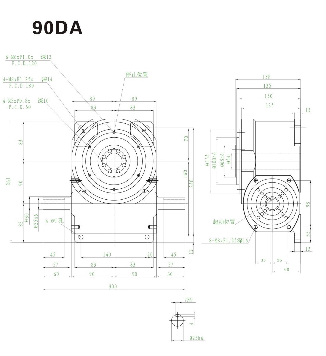 90DA超薄平台桌面型分割器